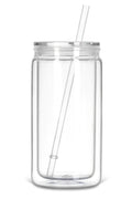 16 oz. Acrylic Customizable Snow Globe Cup