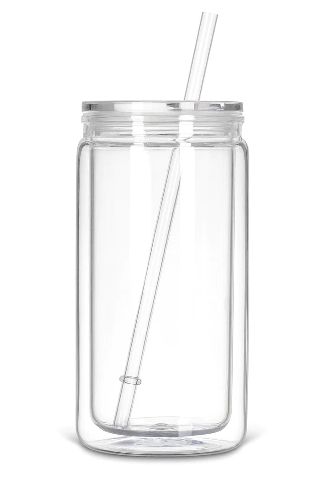 16 oz. Acrylic Customizable Snow Globe Cup