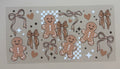 Gingerbread Men And Bows
