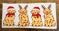 Christmas golden retrievers