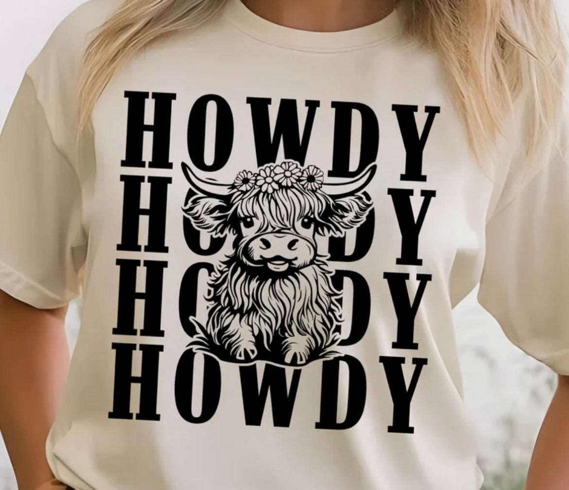 Howdy highland cow
