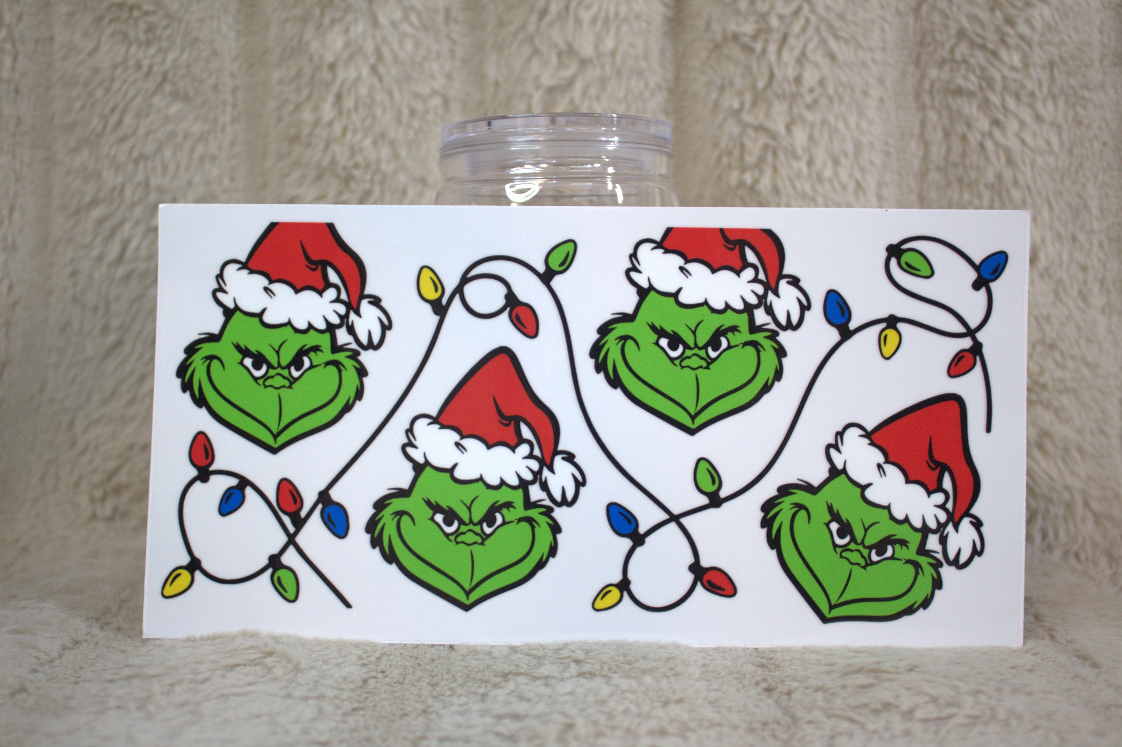 Grinch Lights Cup Wrap